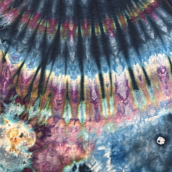 Free People We the Free Arden Tee size Small NEW White Tie Dye - Picture 6 of 7